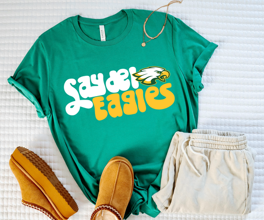 Groovin' Saydel Eagles T-shirt