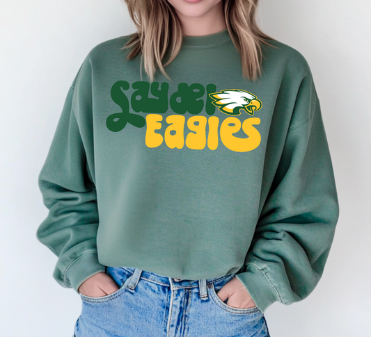 Groovin' Saydel Eagles Premium Sweatshirt