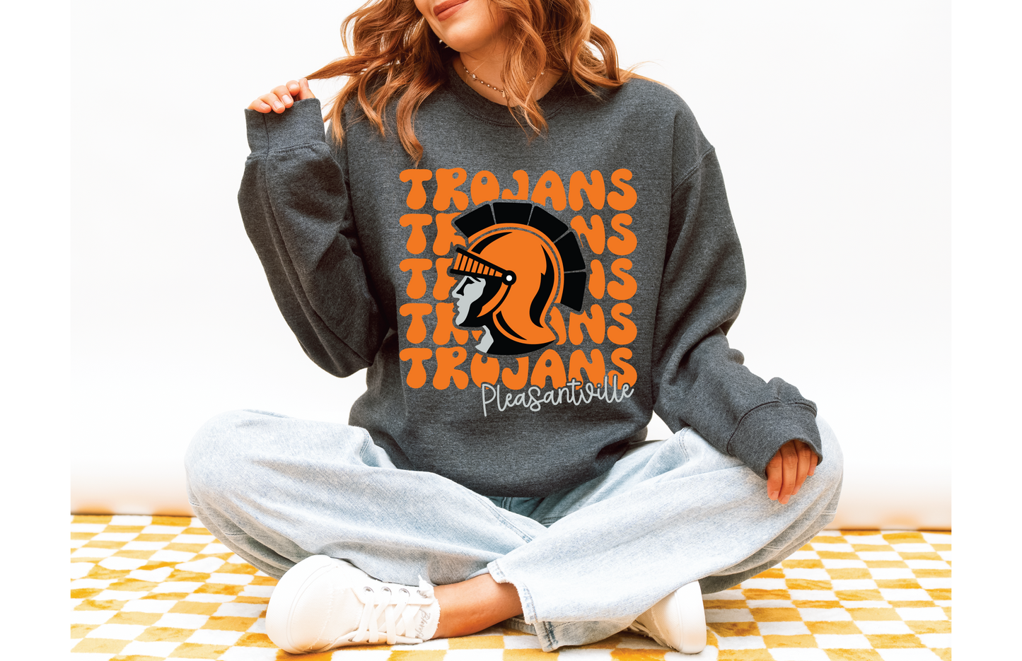 Groovy Trojans Sweatshirt