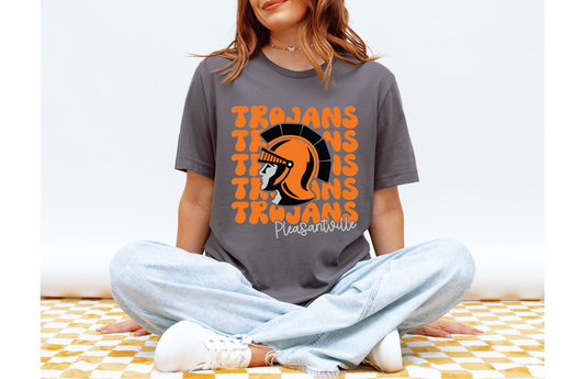 Groovy Trojans T-shirt