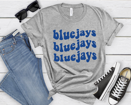 Groovy Bluejays T-shirt