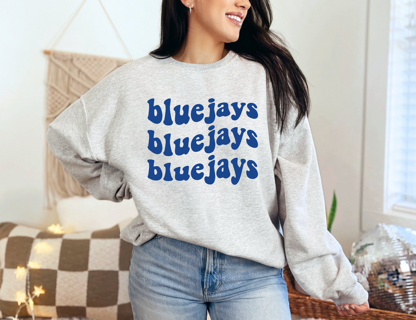 Groovy Bluejays Sweatshirt