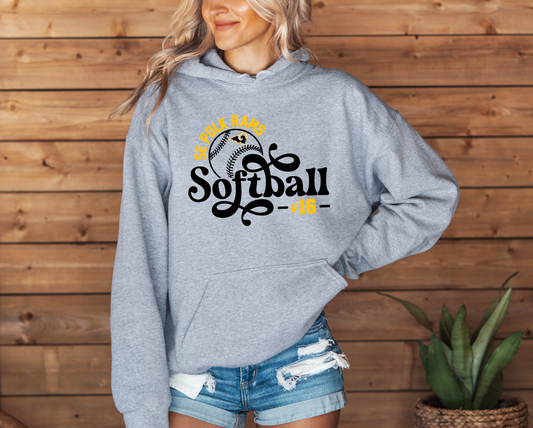 Softball Groovy SEP Sweatshirt