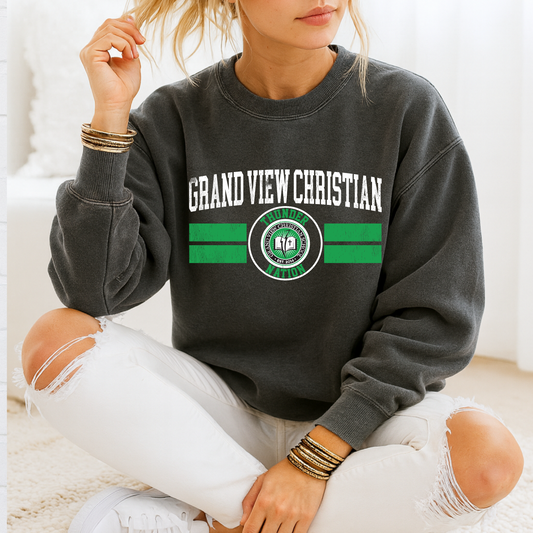 Grand View Christian Thunder Nation Premium Sweatshirt