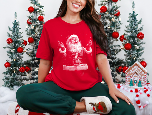 Vintage Santa T-shirt