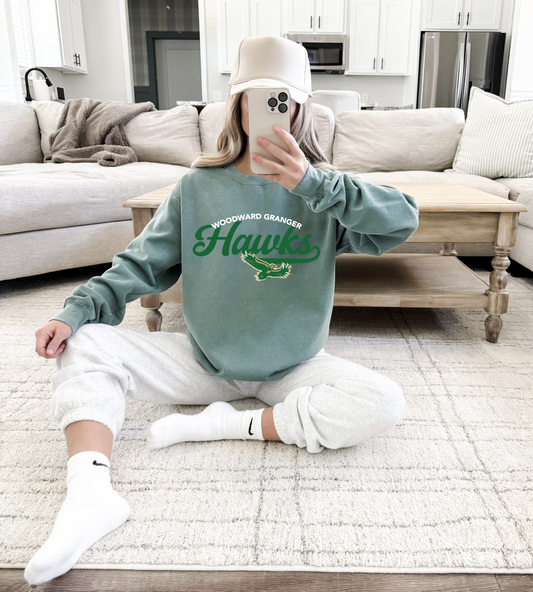 Vintage WG Hawks Premium Sweatshirt