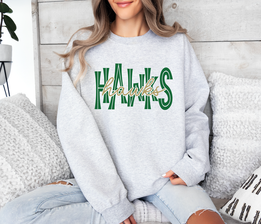Hawks Overlay Sweatshirt