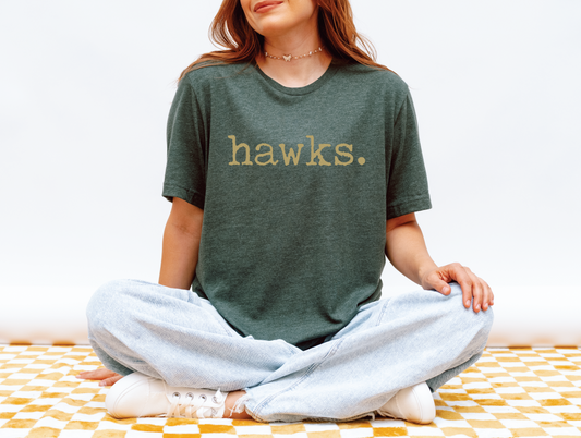 Hawks Typography T-shirt