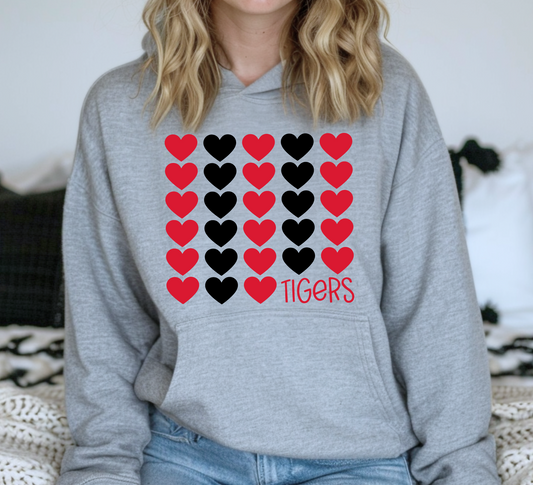 ADM Tigers Heart Knit Sweatshirt
