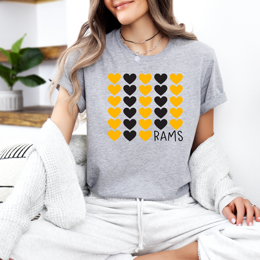 Heart Knit Rams T-shirt