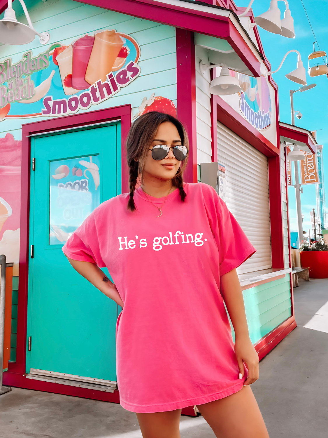 He's Golfing T-shirt