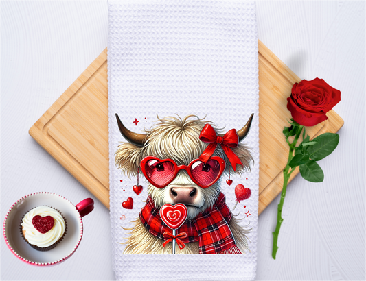 Love is in the Moo - Kitchen Towel