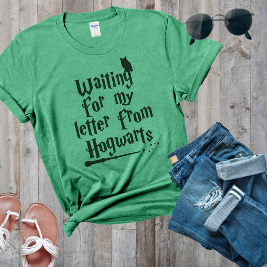 Waiting on my Hogwarts Letter T-shirt