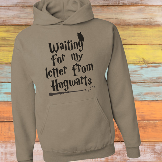 Waiting on my Hogwarts Letter Hoodie