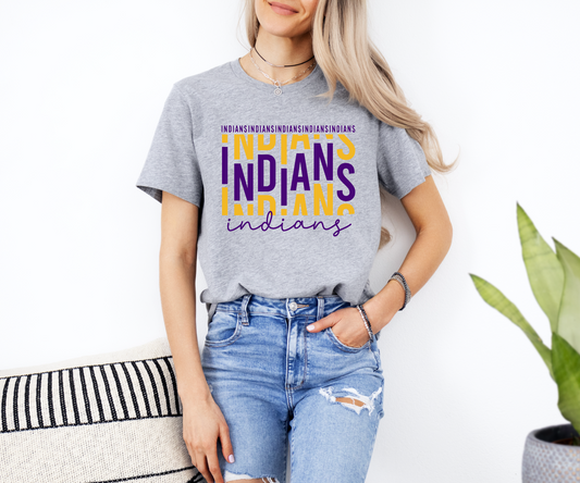 Stacked Indians T-Shirt