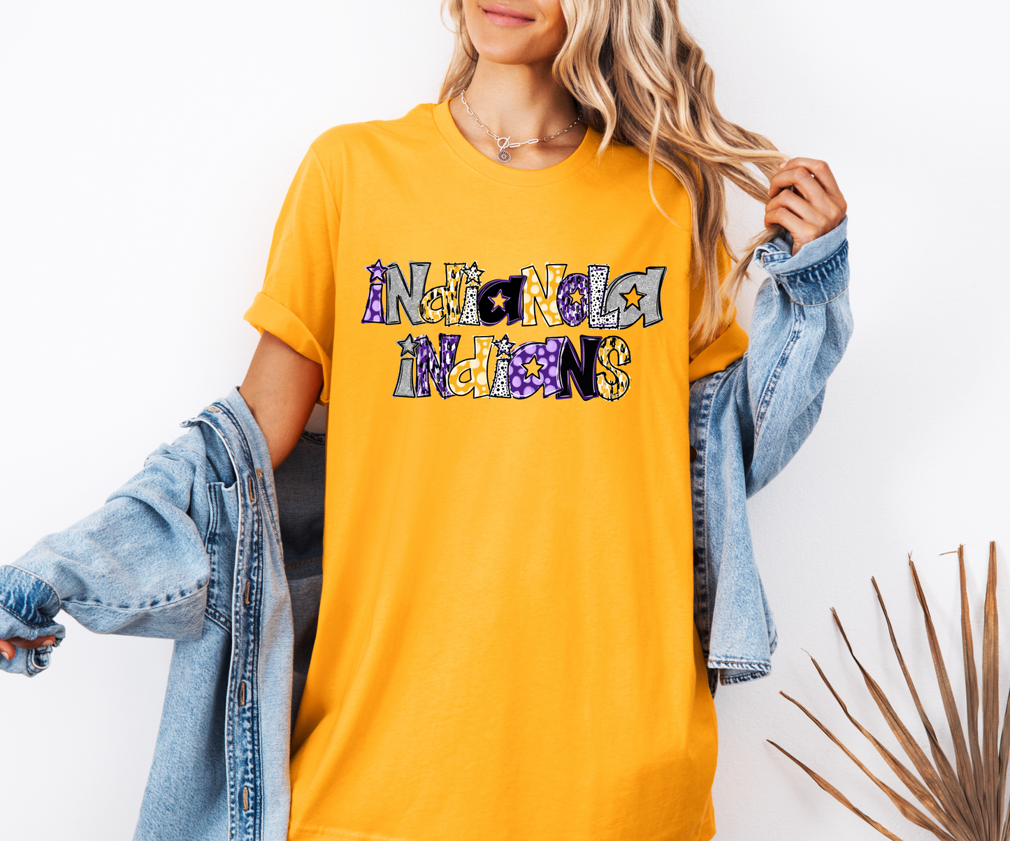 Indianola Indians Doodle T-shirt