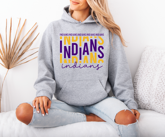 Stacked Indians Sweatshirt
