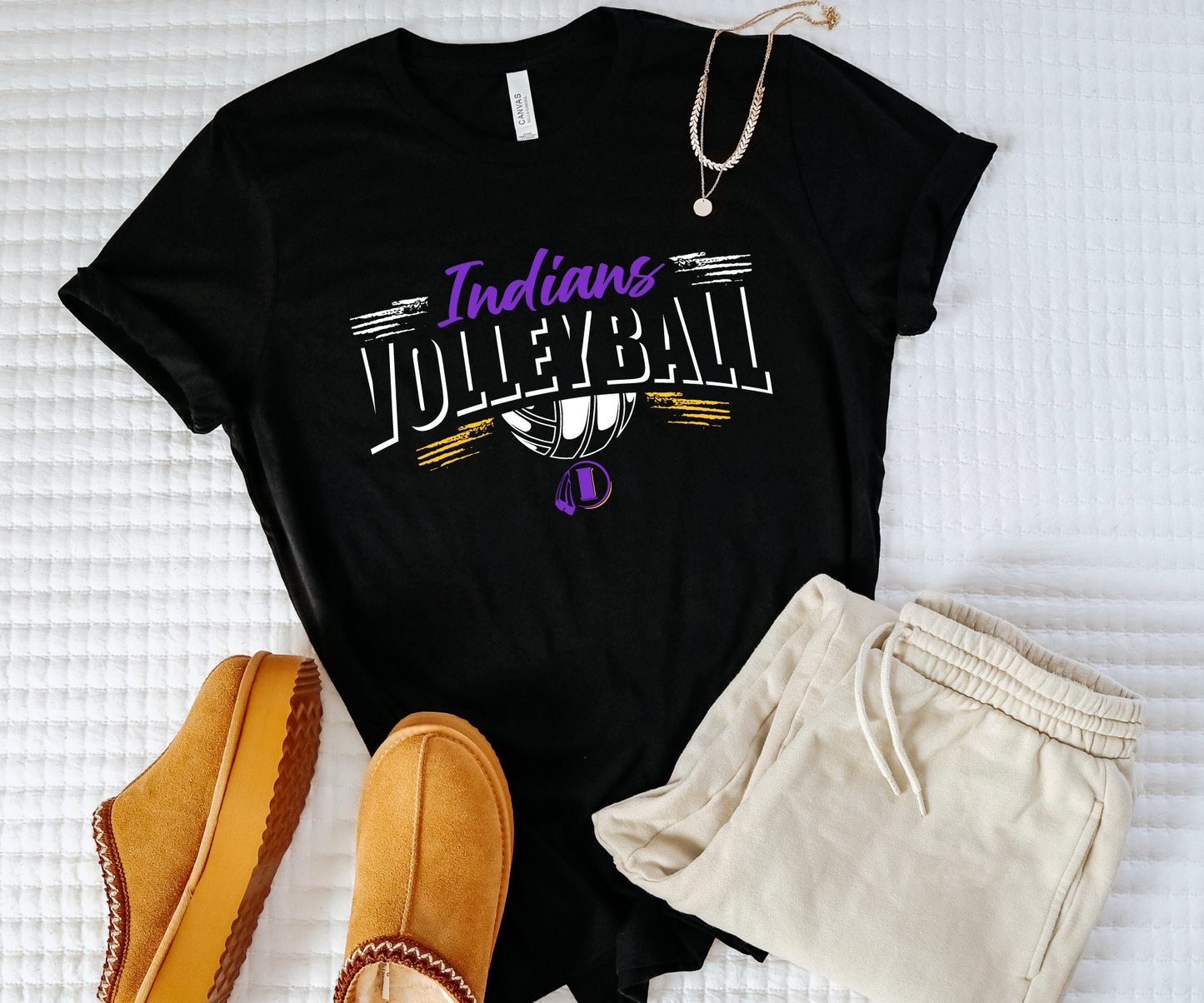 Indianola Indians Volleyball Swash T-shirt