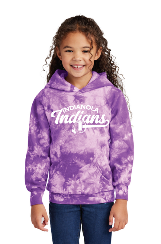 Indians Vintage Tie Die Sweatshirt