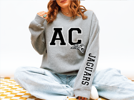Ankeny Centennial Jaguars Initials Sweatshirt