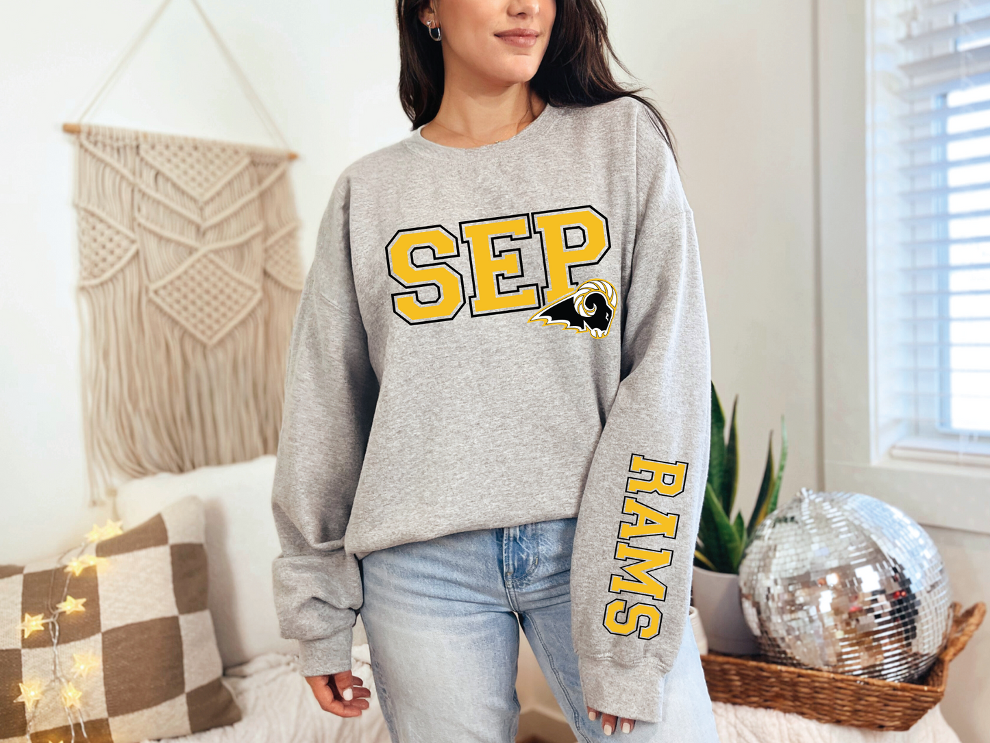 SEP Rams Initials Sweatshirt