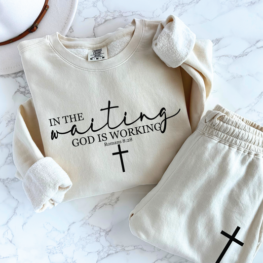 In the Waiting Sweatshirt and Sweatpants - Multiple Colors!