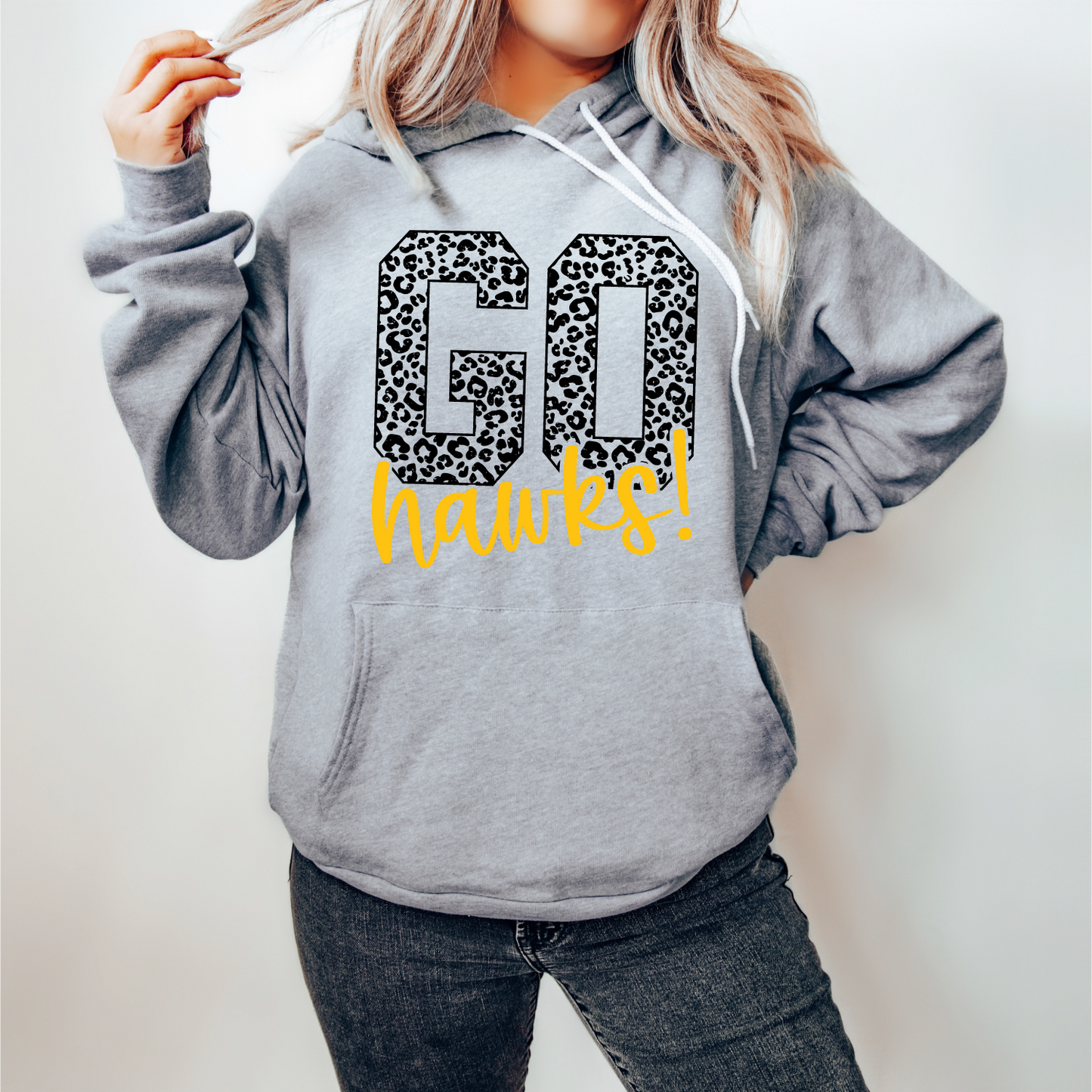 Go Iowa Leopard Sweatshirt