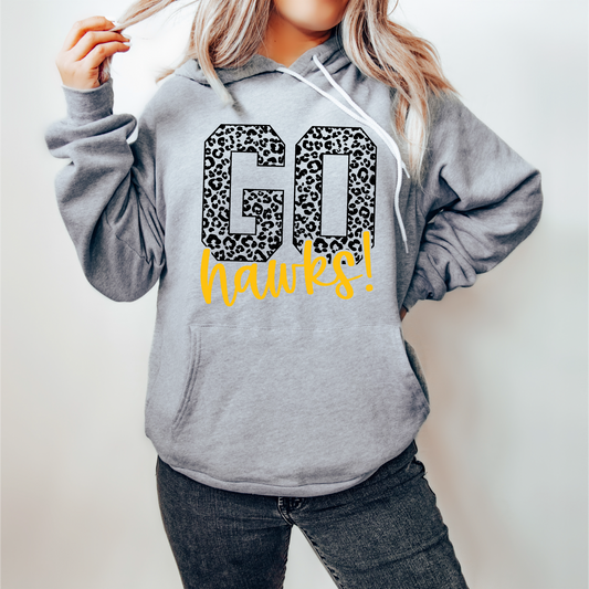 Go Iowa Leopard Sweatshirt