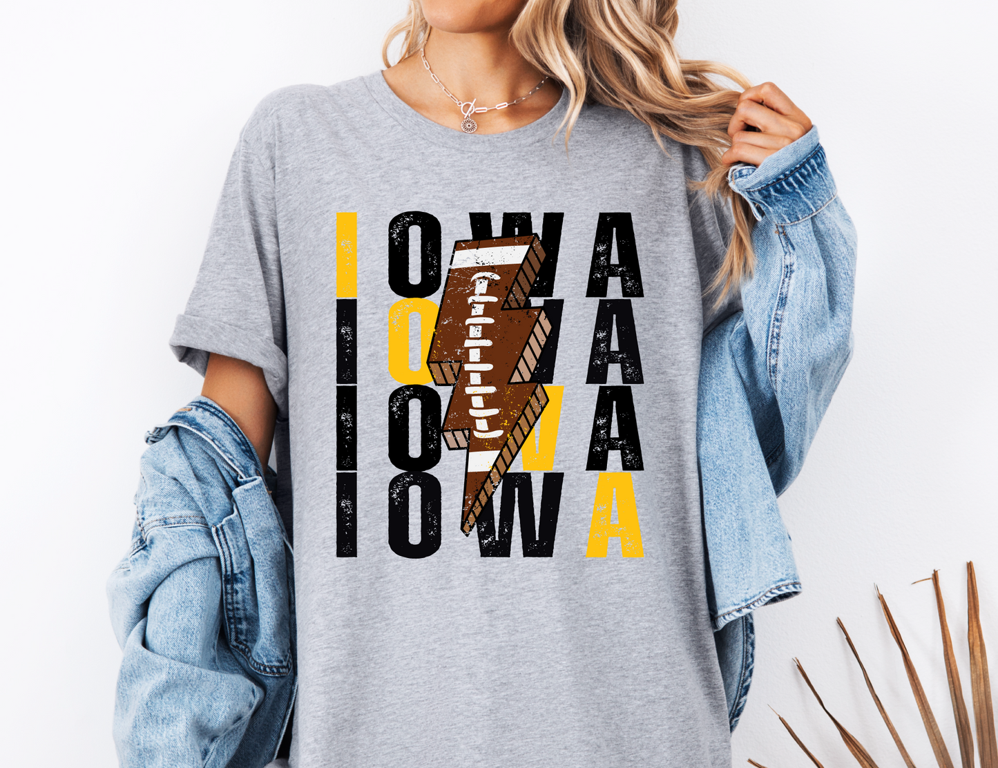 Iowa Football Bolt T-shirt