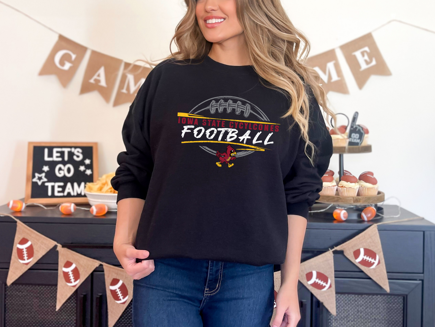 Iowa State Cyclones Football Sweatshirt