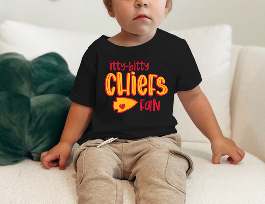 Itty Bitty Chiefs Fan T-shirt/Onesie