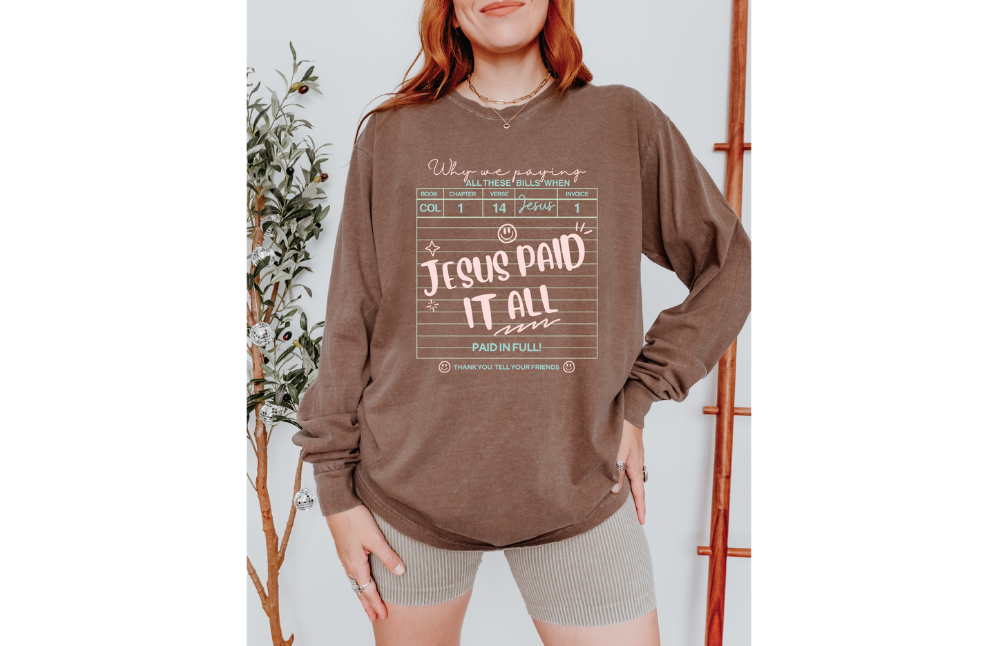 Jesus Paid it All T-shirt