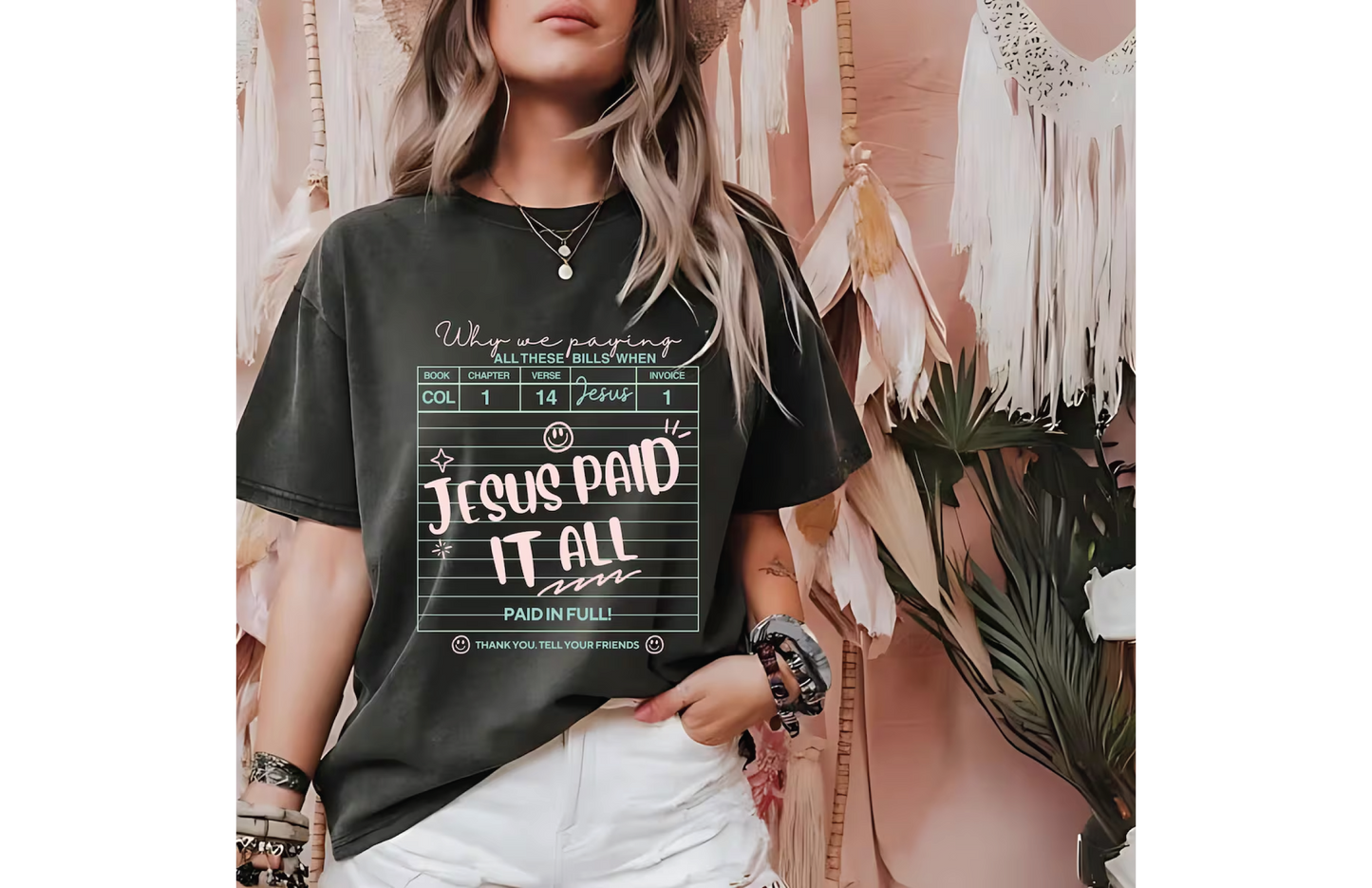 Jesus Paid it All T-shirt