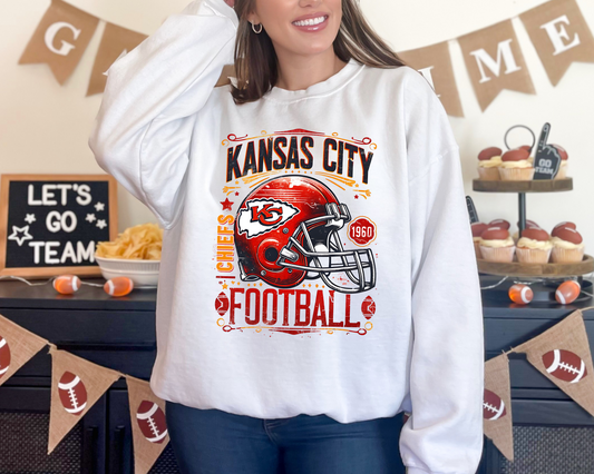 KC Chiefs Football Sweatshirt