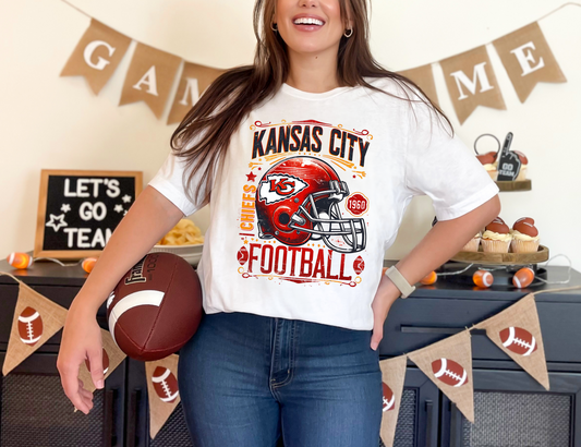 KC Chiefs Football T-shirt