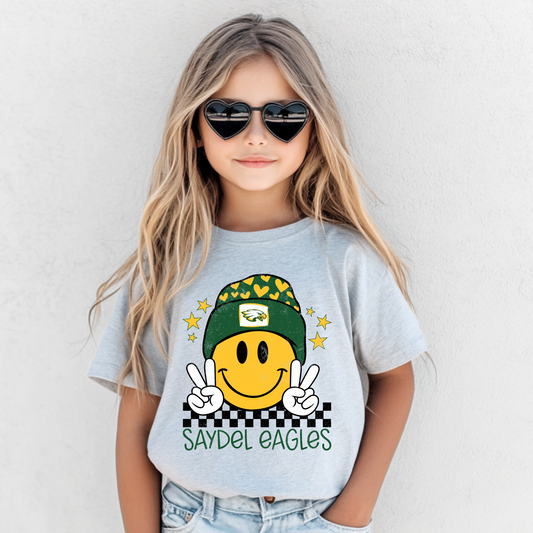 Saydel Eagles Smiling Beanie T-Shirt