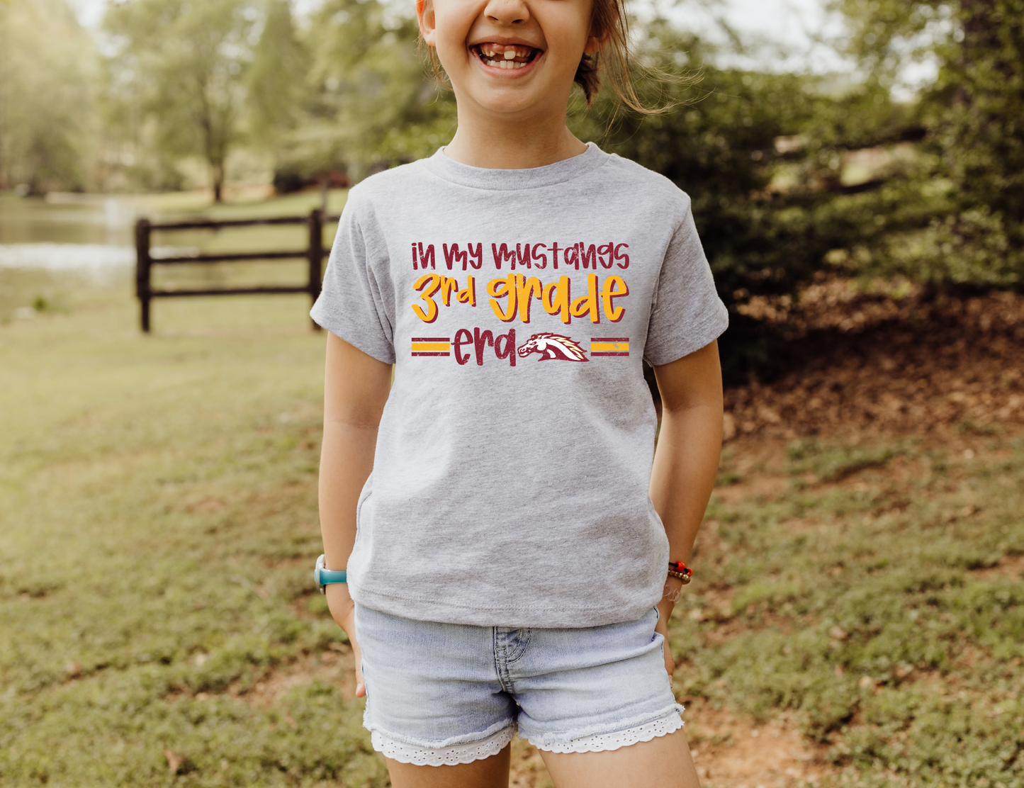 In My Mustangs School Era T-shirt