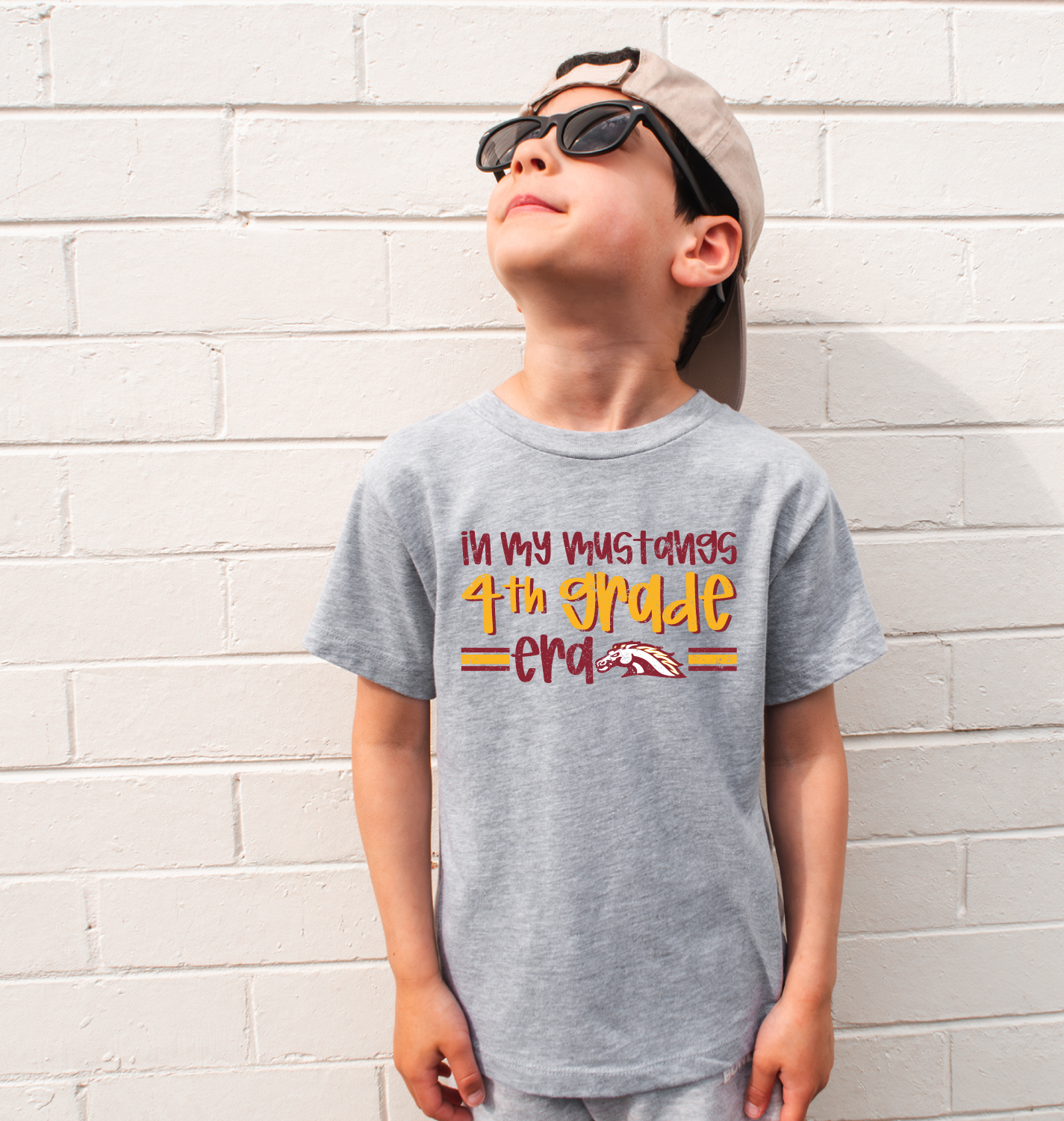 In My Mustangs School Era T-shirt