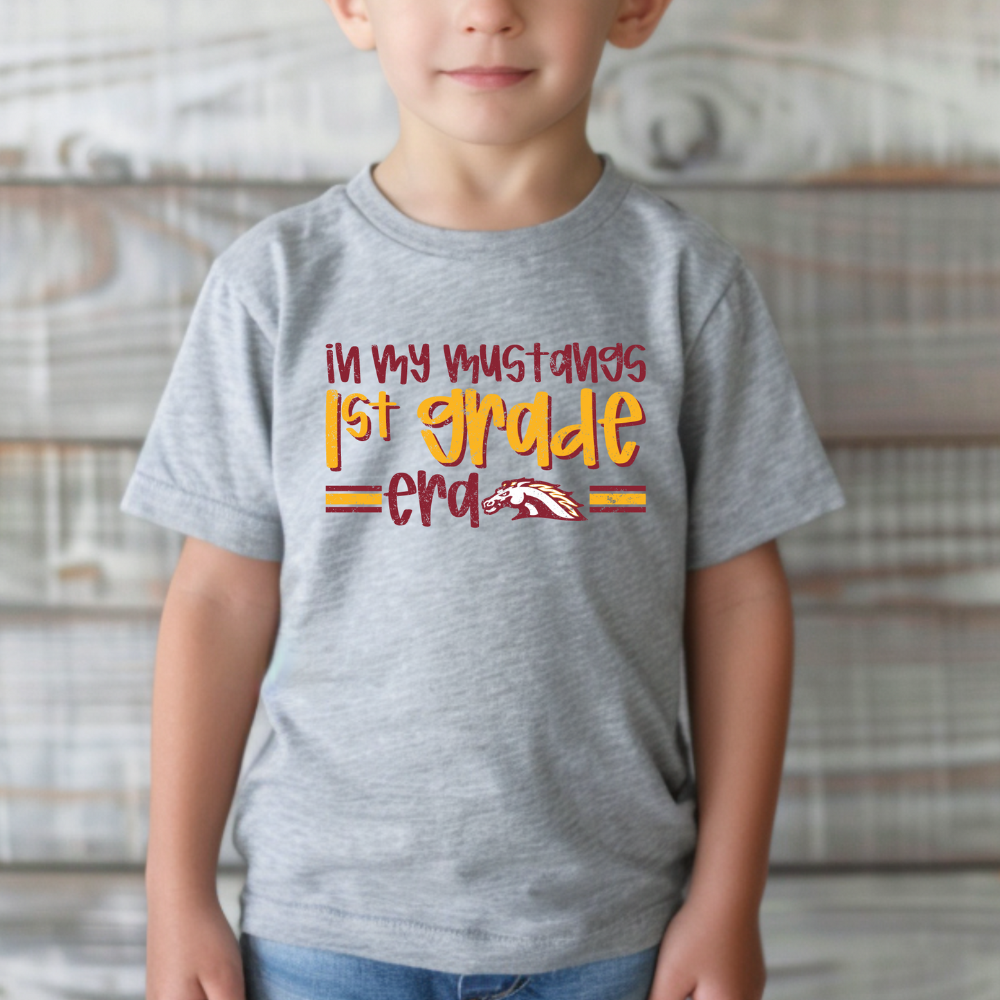 In My Mustangs School Era T-shirt