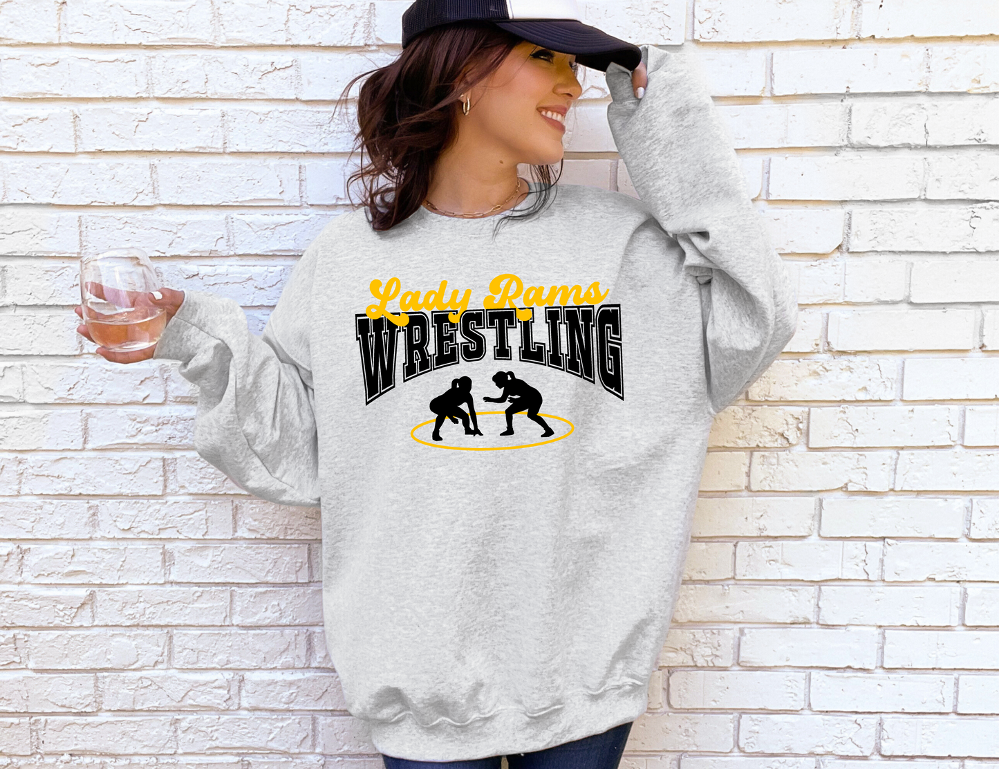 Lady Rams Wrestling Sweatshirt