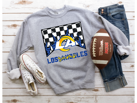 LA Rams Flame Sweatshirt