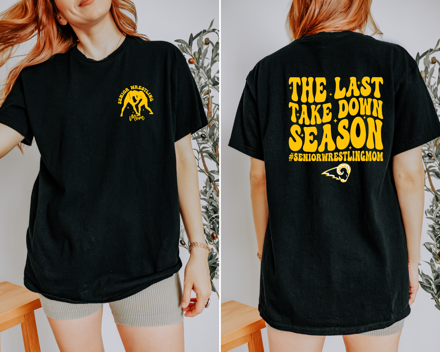 SEP Last Take Down Season Wrestling T-shirt
