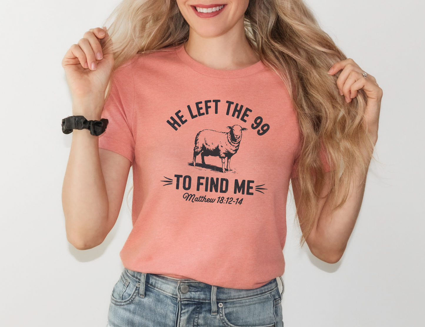 He Left the 99 T-shirt