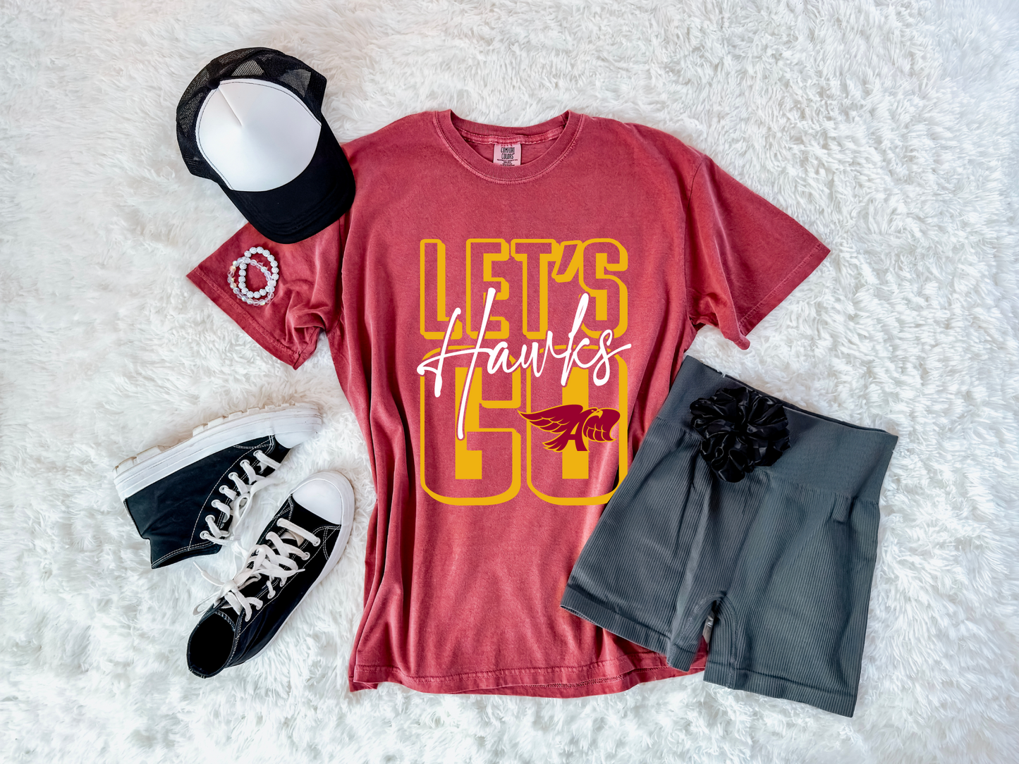 Let's Go Ankeny Hawks T-shirt