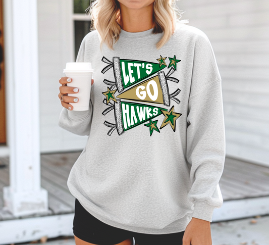 Let's Go Hawks Sweatshirt