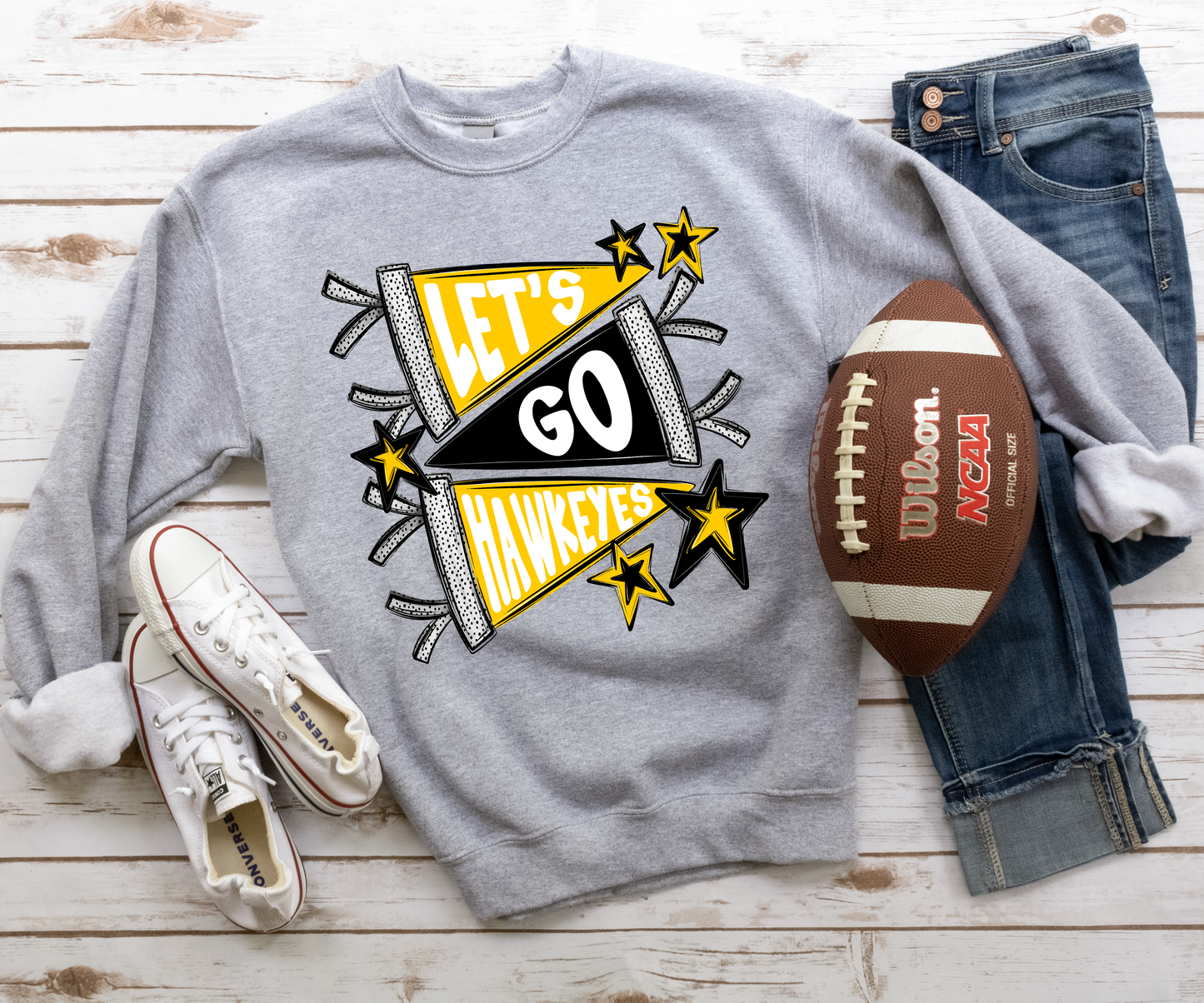 Let's Go Hawkeyes Sweatshirt