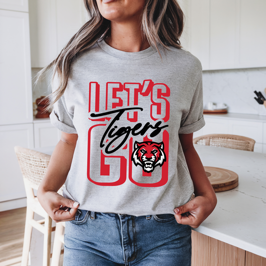 Let's Go Tigers Stack T-Shirt