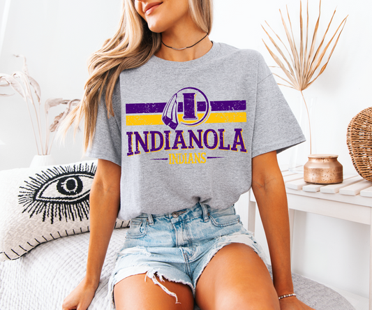 Indianola Indians Linear T-Shirt