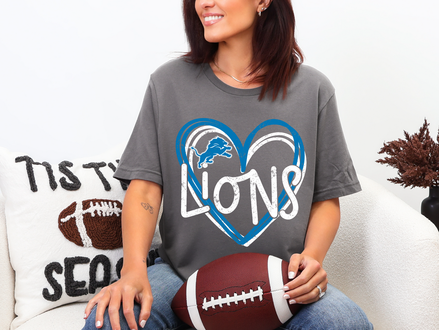 Double Heart Lions T-shirt