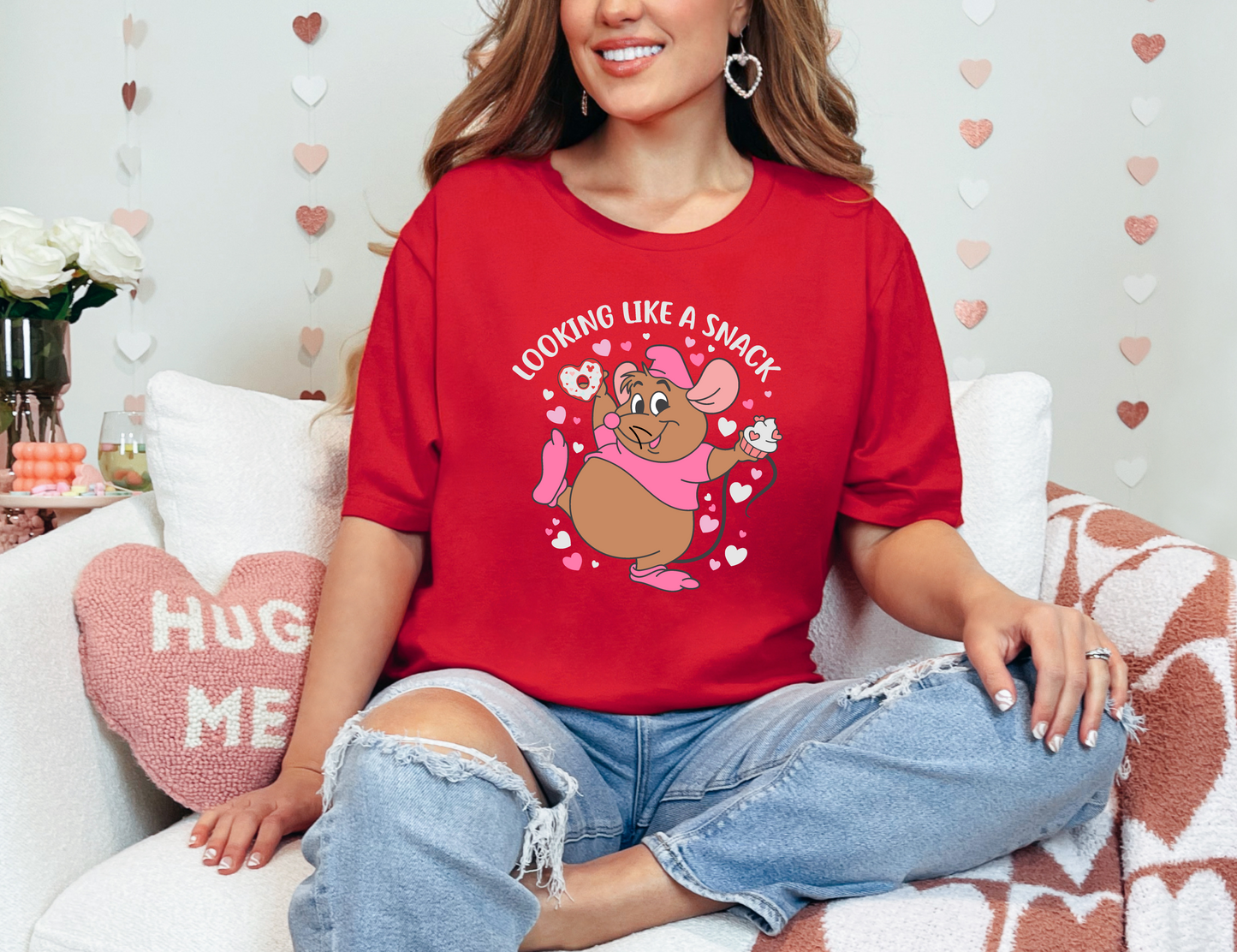 Lookin' Like a Snack Valentine's T-shirt